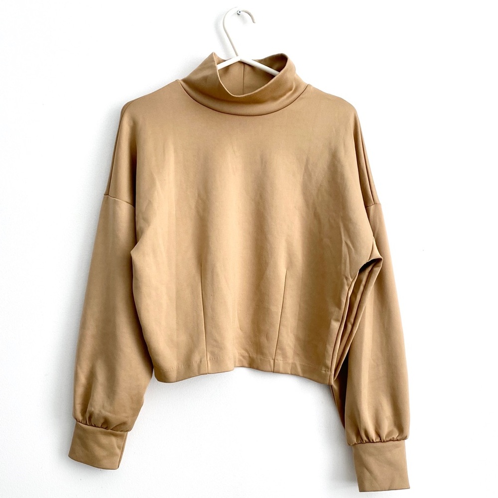 H&M TREND Oversized Mock Neck Sweater (US 2)